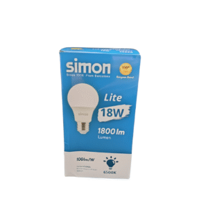 Bulb LED 18w D/L 1800lm A60 E27 Simon