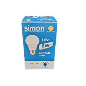 Bulb LED 8w D/L 800lm A60 E27 Simon