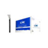 สาย LAN CAT5 OutDoor / ภายนอก ดำ (มีสายไฟ มีสลิง) รุ่น US-9015M-1 100 เมตร LINK