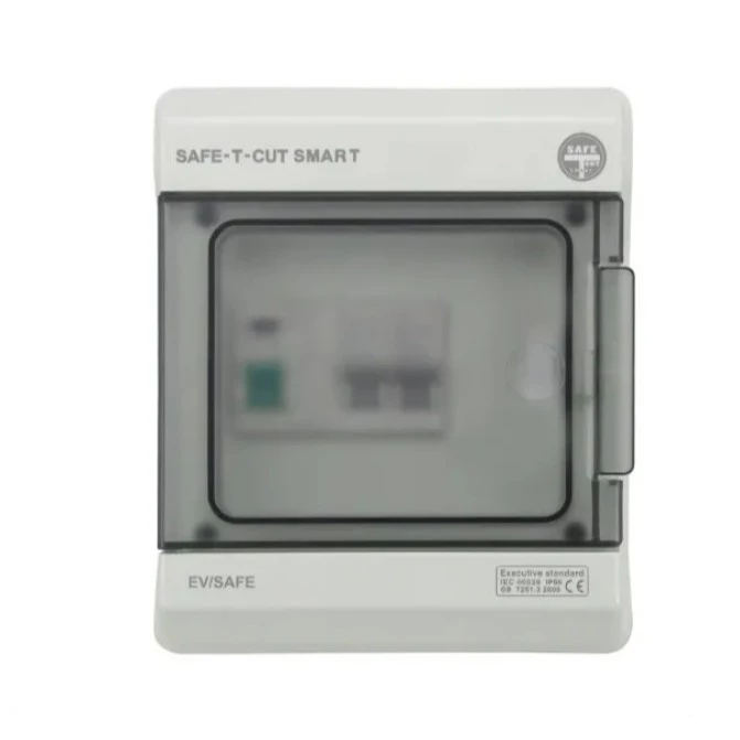 ตู้คอนซูมเมอร์ Type B รุ่น ไม่มีเมน + กันดูด 4 ช่อง 2P 40A + RCCB (EV) รุ่น WR-4-02 SAFE-T-CUT