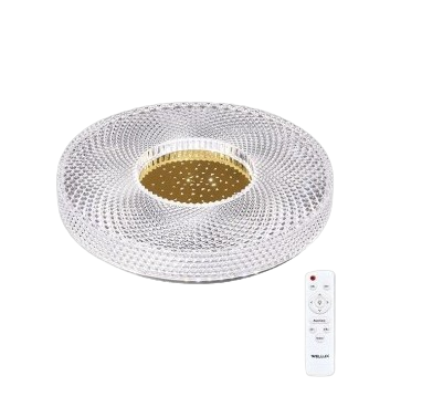โคมซาลาเปา LED 42w 3 สเต็ป + รีโมท รุ่น Lotus WELLUX