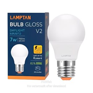 BULB LED รุ่น New Gloss 7w 7750lm LAMPTAN