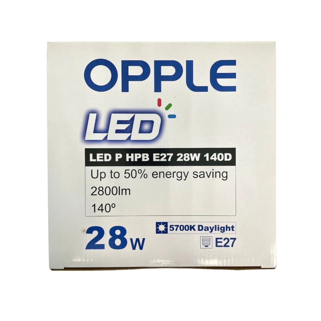 หลอด LED High Power Bulb 28w d/l 2800lm E27 OPPLE - Image 5