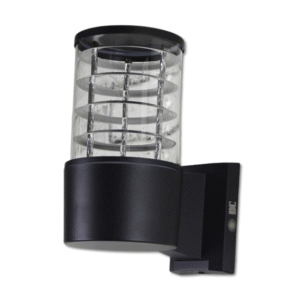 DCO- 2204 -BK 110MM (อ้วน) โคมไฟกิ่ง ภายนอก ดำ ส่อง เดียว E27 110x190x170mm. DC