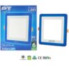 LED panel  ฝังฝ้า สกายบูล เหลี่ยม EVE