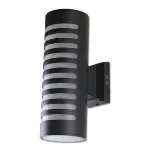 DCO- 2570-2 -BK (อ้วน) โคมไฟกิ่ง ภายนอก กลม ดำ E27 110x300x170mm DC