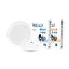 LED Panel 24w D/L W/W ฝัง กลม ขอบขาว รุ่น Wonders WELLUX