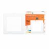 LED panel ฝัง เหลี่ยม ขาว 15w d/l 7 นิ้ว รุ่น Ultra Slim Alu. LAMPTAN
