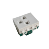 แบบขันน๊อต ขาว ปลั๊กกราวด์ เดี่ยว รุ่น PCH-903 Wide Series CHANG