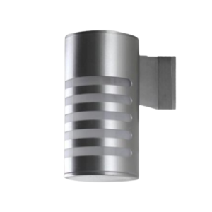 DCO- 2570-1 -PL 110MM (อ้วน) โคมไฟกิ่ง ภายนอก เงิน ส่อง เดี่ยว E27 110x200x170mm DC