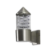 DCO- 2190 -SN 100MM (อ้วน) โคมไฟกิ่ง ภายนอก เงิน ส่อง เดี่ยว E27 110x260x180mm DC