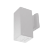 DCO- 6372/1A -SN 90MM (ผอม) โคมไฟกิ่ง ภายนอก เหลี่ยม เทา ส่อง เดี่ยว E27 90x190x160mm DC
