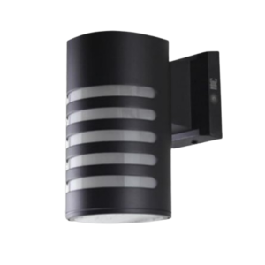 DCO- 2570-1 -BK 110MM (อ้วน) โคมไฟกิ่ง ภายนอก ดำ ส่อง เดี่ยว E27 110x245x170mm DC