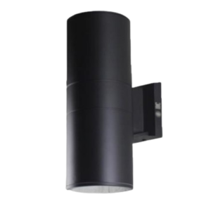 DCO- 2014-2 -BK 90MM (ผอม) โคมกิ่ง กลม ดำ ส่อง คู่ DC