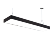 โคมแขวน 2x18w d/l ขอบดำ LED LINEAR-OFFICE ( 1x12 ) IWACHI
