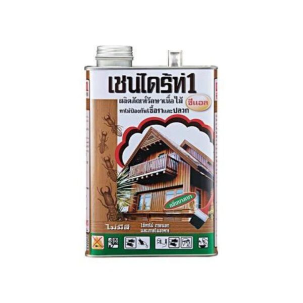 เชนไดร้ท์ 1 น้ำยารักษาเนื้อไม้ CL ใส ไม่มีสี TOA