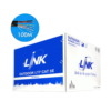 สาย CAT 5E ดำ OutDoor / Power Wire (มีสายไฟ) 100เมตร  รุ่น US-9015PW-1 LINK