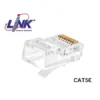 หัวเสียบตัวผู้ LAN CAT5 E RJ45 Modular Plug รุ่น US-1001 (แพค 10 ชิ้น) LINK