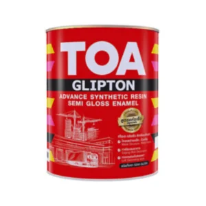 TOA เบส สีน้ำมันเคลือบ กึ่งเงา GLIPTON