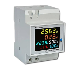 มัลติมิเตอร์ดิจิตอล AC250-450V 100A แบบ เกราะราง D52-2066 Kingtec