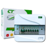 ตู้คอนซูมเมอร์  แบบ 6ช่อง พร้อมลูกเซอร์กิตครบชุด เมนกันดูด RCBO CTU-6R CT