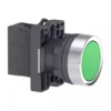 สวิตช์ปุ่มกด กดล็อก หัวเรียบ Push Button 22mm SALE