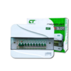 ตู้คอนซูมเมอร์  แบบ 8ช่อง พร้อมลูกเซอร์กิตครบชุด เมนกันดูด RCBO CTU-8R CT