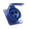 Power Plug เต้ารับ ตัวเมีย ผนังเฉียง 3P 32A 220-250V IP44 รุ่น 423 น้ำเงิน SALE