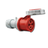 Power Plug ปลั๊กกลางทาง ตัวเมีย IP67 (Series 2) รุ่น 2X46 แดง SALE