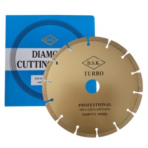 ใบตัดปูน ใบตัดเพชร 7 นิ้ว 180mm D.S.K.