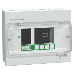 ตู้คอนซูเมอร์ รุ่น EASY 9 Plug-On 4ช่อง ตู้เปล่า EZ9EPL104 schneider