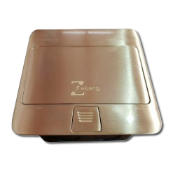 POP UP ป๊อปอัพ + เต้ารับคู่ สีทอง ZEBERG