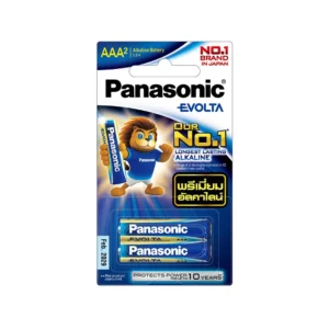 ถ่าน AAA อีโวลต้า LR03EG/2BN PANASONIC