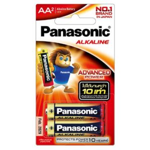 ถ่าน AA อัลคาไลน์ LR6T/2B PANASONIC