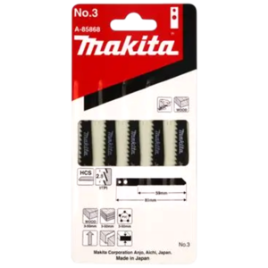Makita ใบจิ๊กซอ A-85868 (แพ็คละ 5 ใบ)