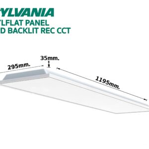 LED PANEL 48w 30x120cm Daylight รุ่น SYLFLAT BACKLIT REC CCT SYLVANIA