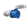 Power Plug ปลั๊กกลางทาง ตัวเมีย  IP67 (Series 2) รุ่น 2X36 น้ำเงิน SALE