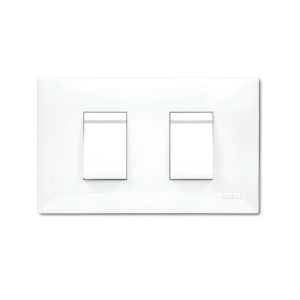 ชุด ICON ฝาครอบ 2 ช่อง + สวิตช์ 1 ทาง รุ่น IC-S21 HACO