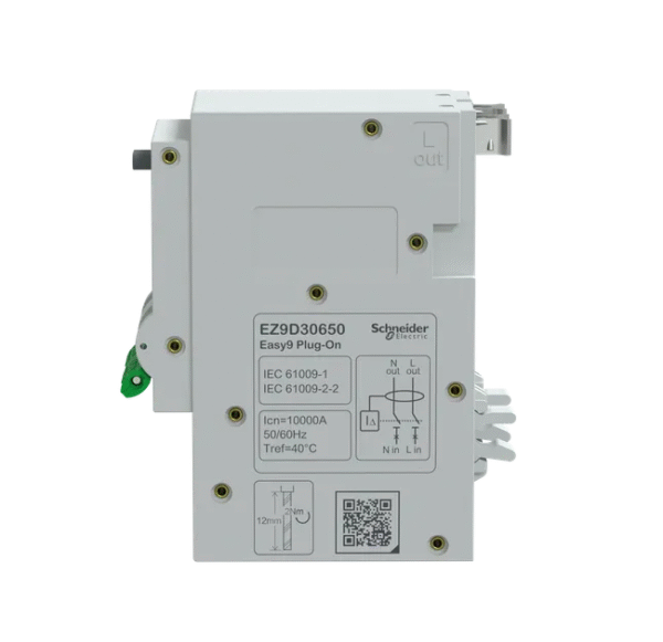 เมนเซอร์กิจ กันดูด 2P 50A RCBO EZ9D30650 Easy9 Schneider - Image 2