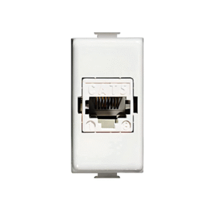 เต้ารับ คอมพิวเตอร์ RJ45 CAT5E 1 ช่อง AM5974AT5/AM5974AT6 MATIX BTICINO