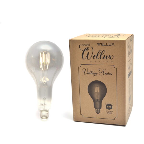 หลอด LED Vintage 6w w/w E27 VT-ST110 WELLUX