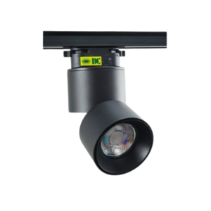 DC-TL-360A-T-BK  แทรคไลท์ หน้ากลม ดำ DC