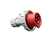 Power Plug ปลั๊กกลางทาง ตัวผู้ IP67 (Series 2) รุ่น 0X46 แดง SALE