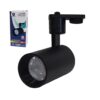 โคมแทรคไลท์ LED 10w d/l กระบอก หน้ากลม ดำ IWACHI