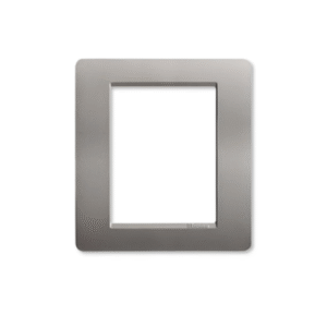 Cover plate 6 modules ขนาด 6 ช่อง สีเงิน AA5526N MATIX BTICINO