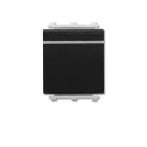 IC สวิตช์ 1 ทาง 1.5 ช่อง รุ่น IC-S112-BG สีดำ HACO