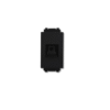เต้ารับคอมพิวเตอร์ Cat6 สีดำ IC-J046-GB icon HACO