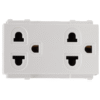 ปลั๊กกราวด์คู่ Duplex Socket FSL