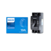 เบรคเกอร์ 2P 10A Safety Breaker รุ่น LeafStyle PHILIPS