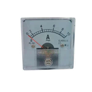 แอมป์มิเตอร์ AMP METER AC ต่อตรง (PL-80)80x80 Panel Meter